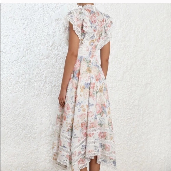 Nwot Zimmermann Bowie cotton lace dress - Picture 4 of 12